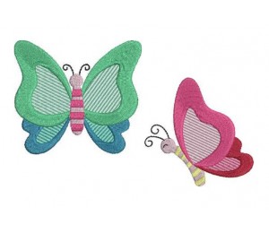 Stickdatei - Schmetterlinge